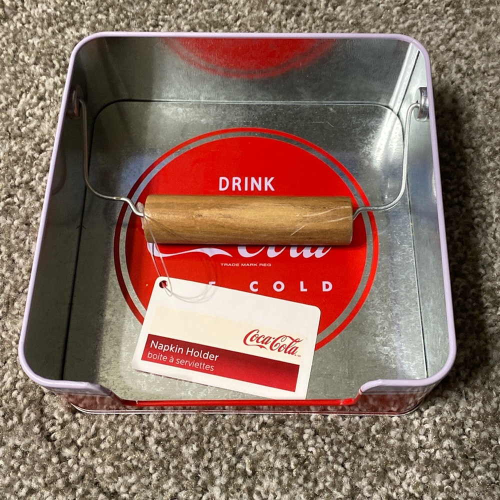 Coca-cola napkin holder - Picture 1 of 6